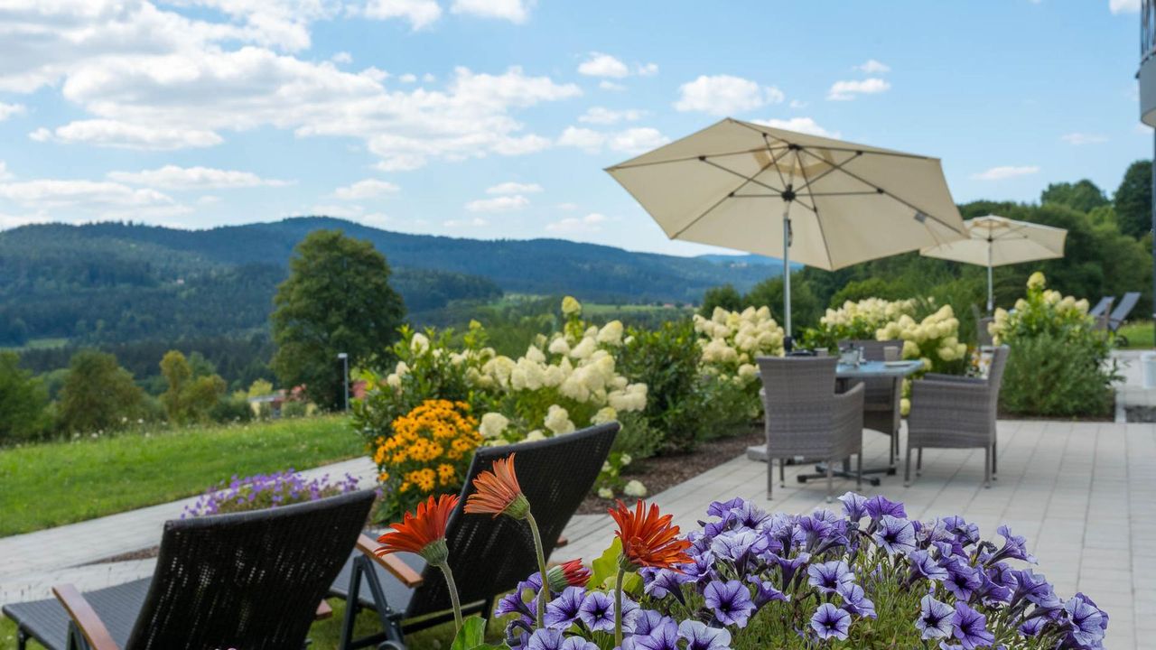 Terrasse mit Garten Terrasse mit Garten